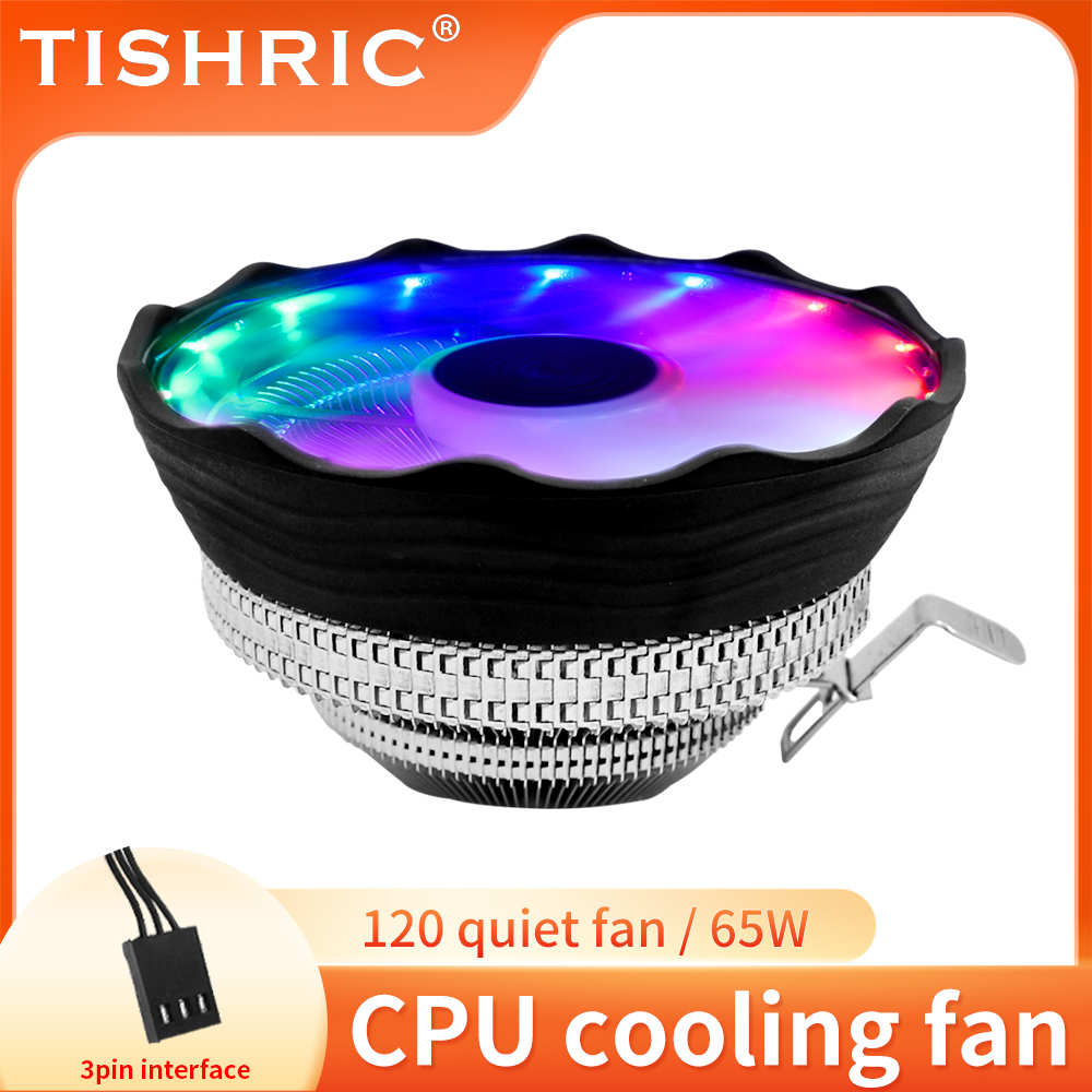 Argb Case Fan - TISHRIC CPU Cooler Fan RGB PWM