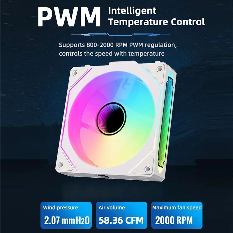 LDPCSJ 360mm Modular Wireless  - огляд і ціна Argb Case Fan
