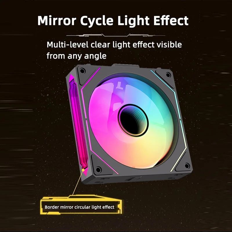 LDPCSJ 360mm Modular Wireless  - огляд і ціна Argb Case Fan