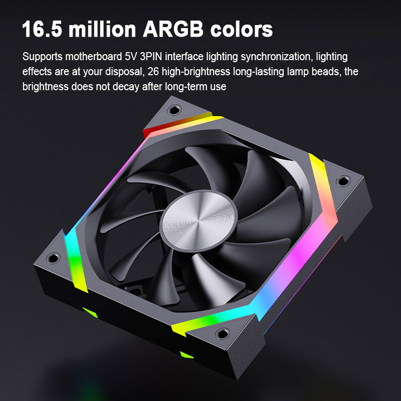 UPSIREN ZF-120 Computer Case F - огляд і ціна Argb Case Fan