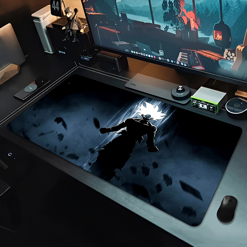 DBZ Black Anime Mouse Pad Drag - огляд і ціна Pc Gaming Setup