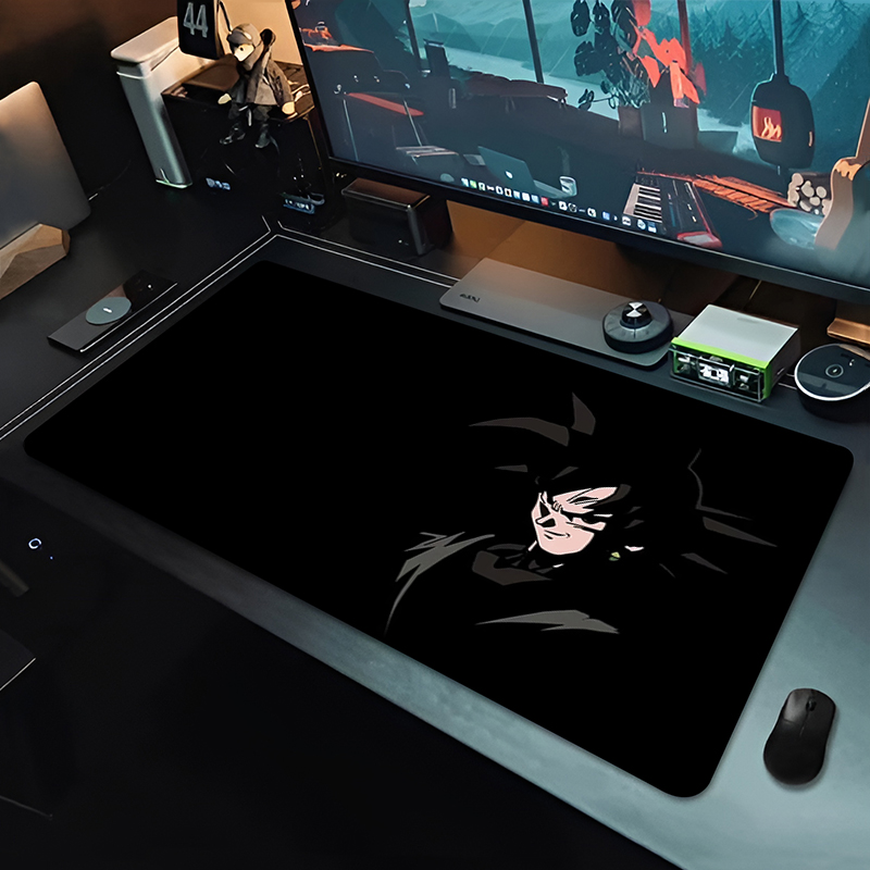 DBZ Black Anime Mouse Pad Drag - огляд і ціна Pc Gaming Setup