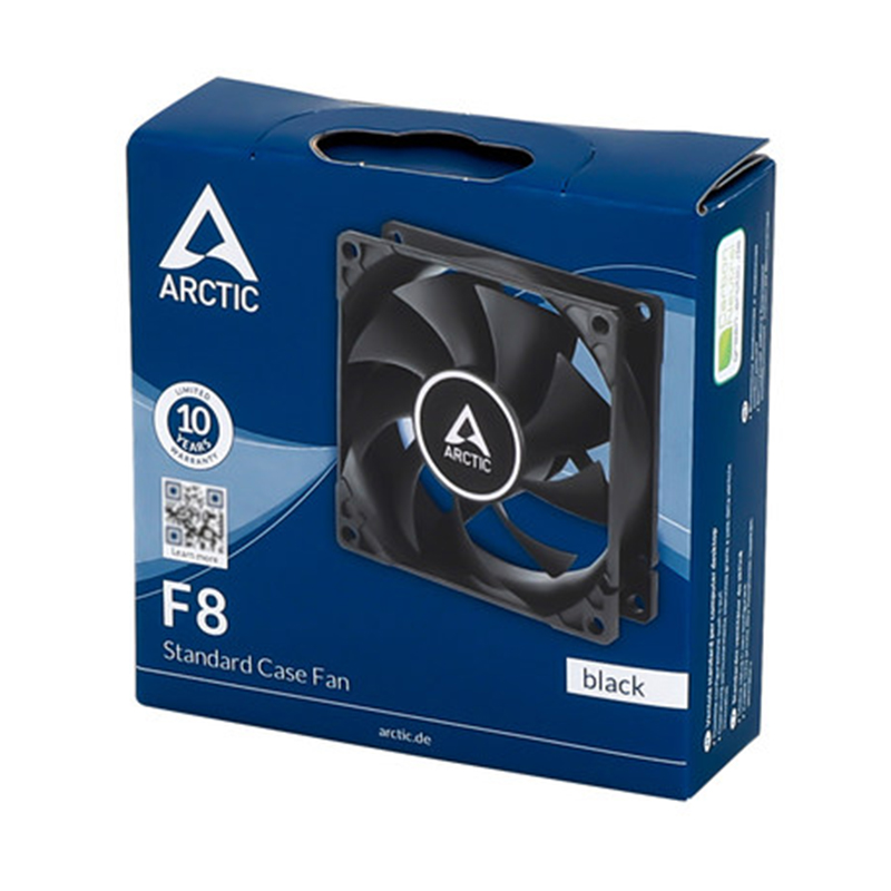 ARCTIC F8 PWM PST Computer Cas - огляд і ціна Argb Case Fan