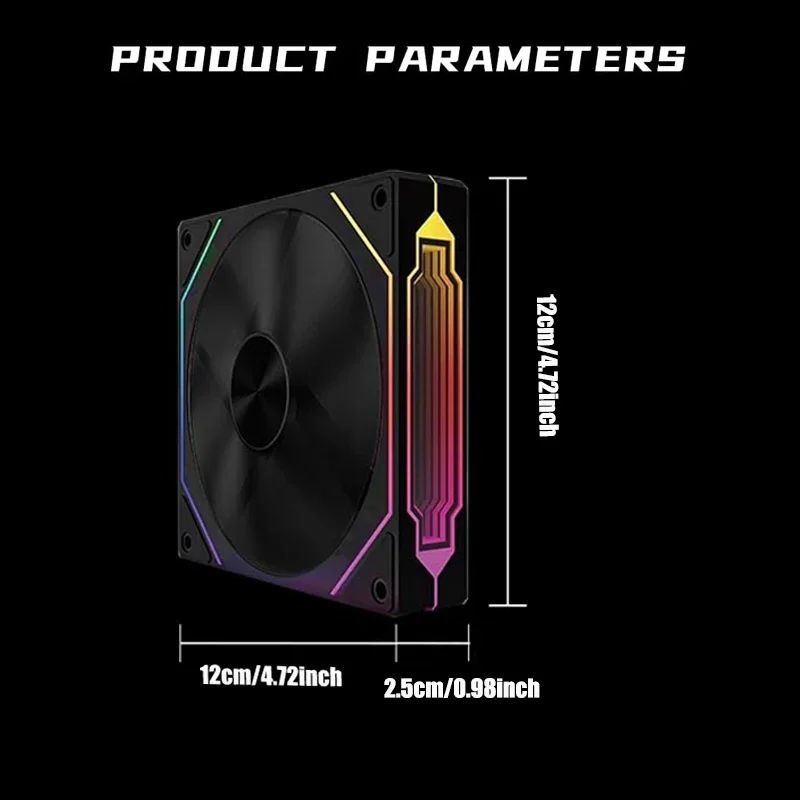 PRISM 4 RS 12cm ARGB 4 Pin Com - огляд і ціна Argb Case Fan