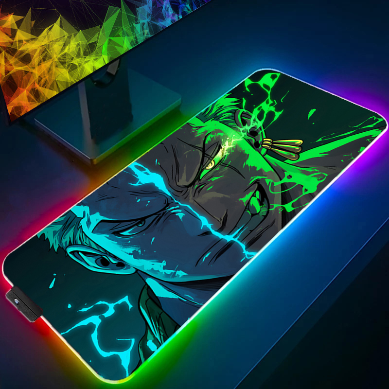 ONE PIECE Zoro Mouse Pad RGB G - огляд і ціна Pc Gaming Setup