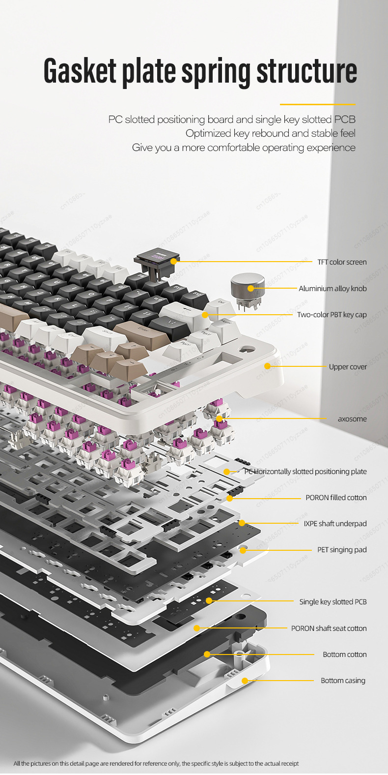 2024 New AL66 Mechanical Keybo - огляд і ціна Pc Gaming Sultan