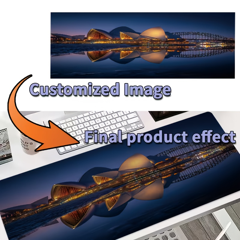 Customized Design Mouse Pad Pe - огляд і ціна Pc Gaming Desk