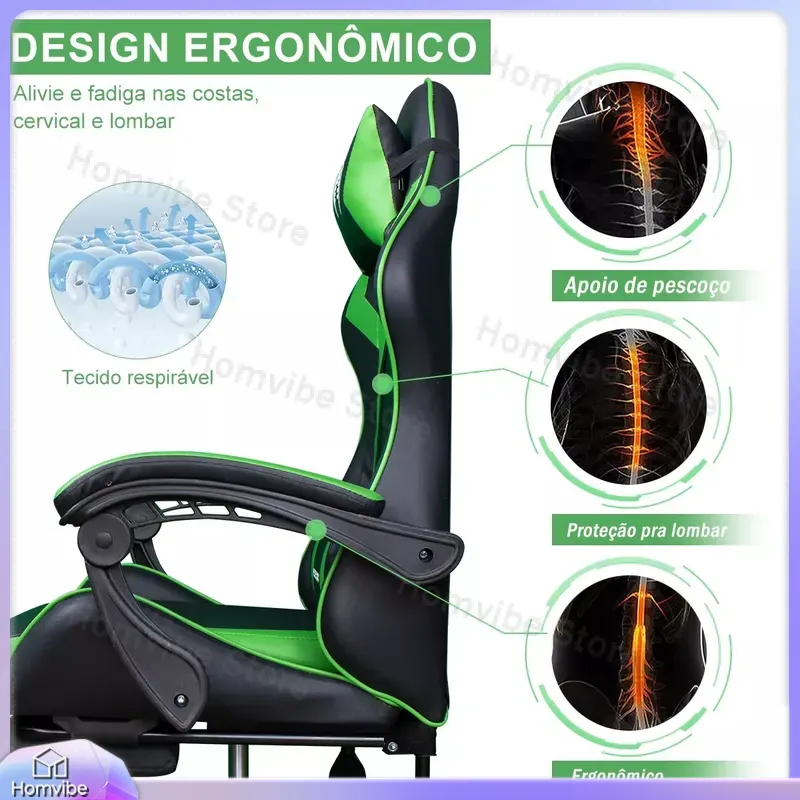 High-Back Ergonomic Gaming Cha - огляд і ціна Pc Gaming Desk